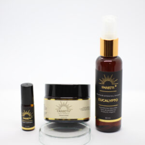 kit Amazónico Emartie Oleo Relajante + Vela Corporal + Bruma